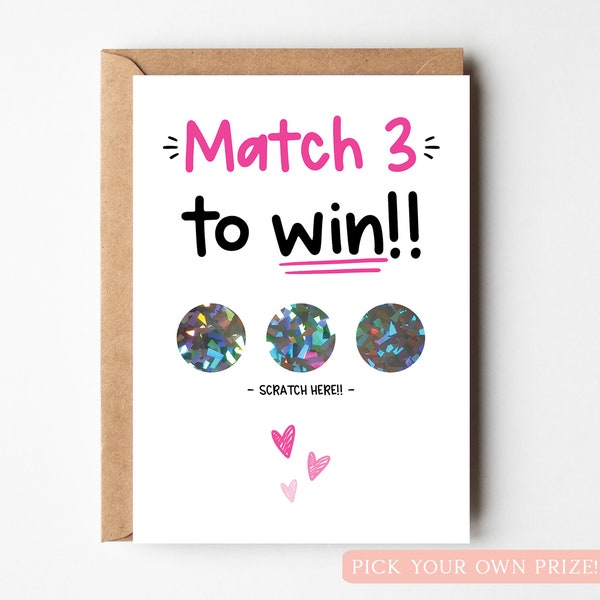 Rude Scratch Off Girlfriend Valentines Card, Fiance Anniversary Card, Rude Card, Naughty Boyfriend Card, Dirty Valentine Card, Kinky Card