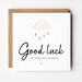 Personalised New Job Card - Good Luck In Your New Job Rainbow | Beeyoutiful Gifts Ltd - View #3