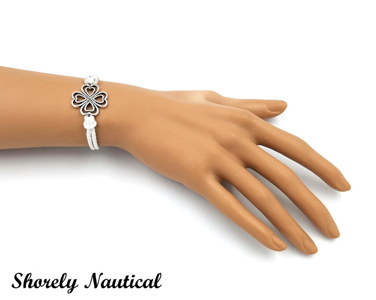 Adjustable Shamrock Rope Braceletshamrock | Etsy