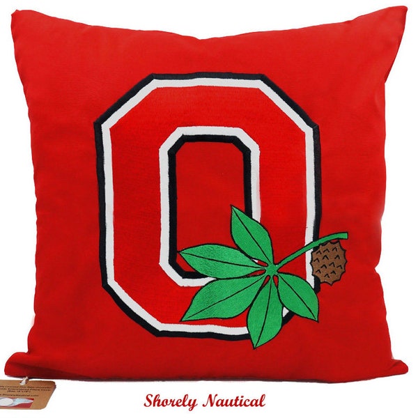 Ohio State Pillow Etsy