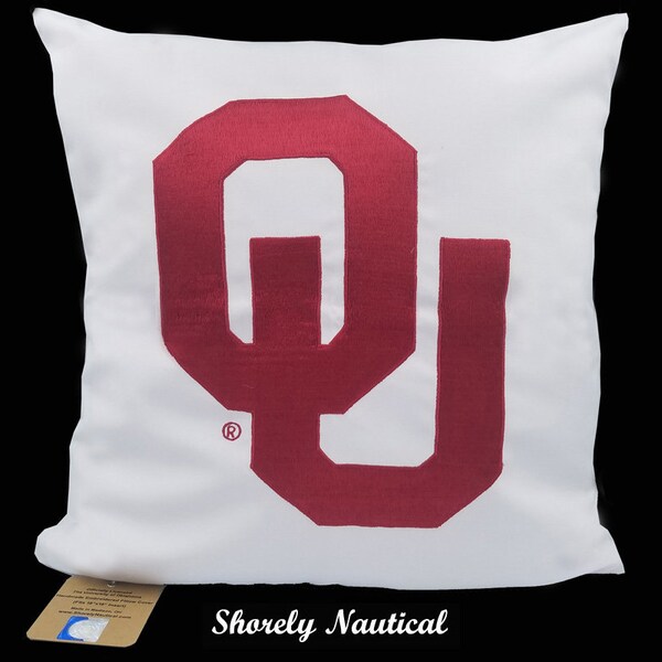 Oklahoma Pillow Etsy
