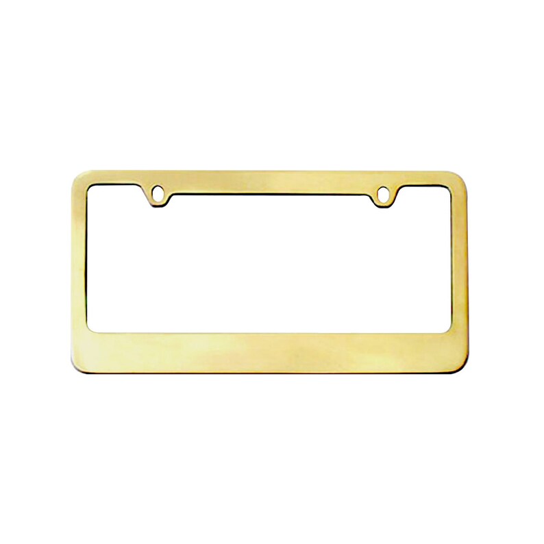 Personalized Car License Plate Frame Metal Frame License Etsy