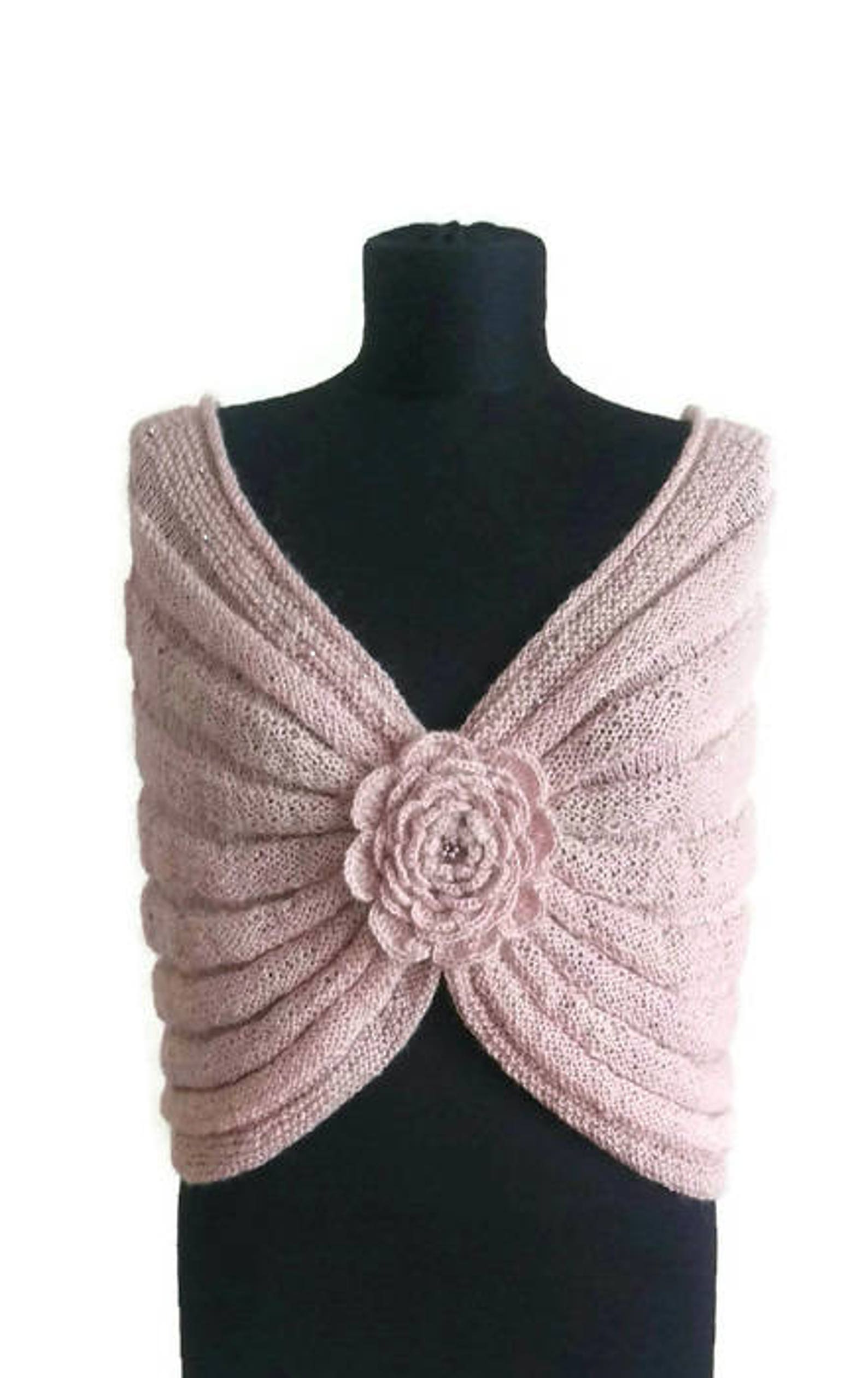 champagne wedding shawl