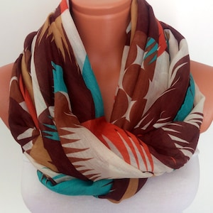 Silk Chiffon Scarf, For Her, Summer Scarf, Colorful Scarf, Woman Fashion Accessories