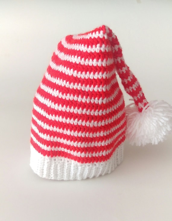 red baby boy hat