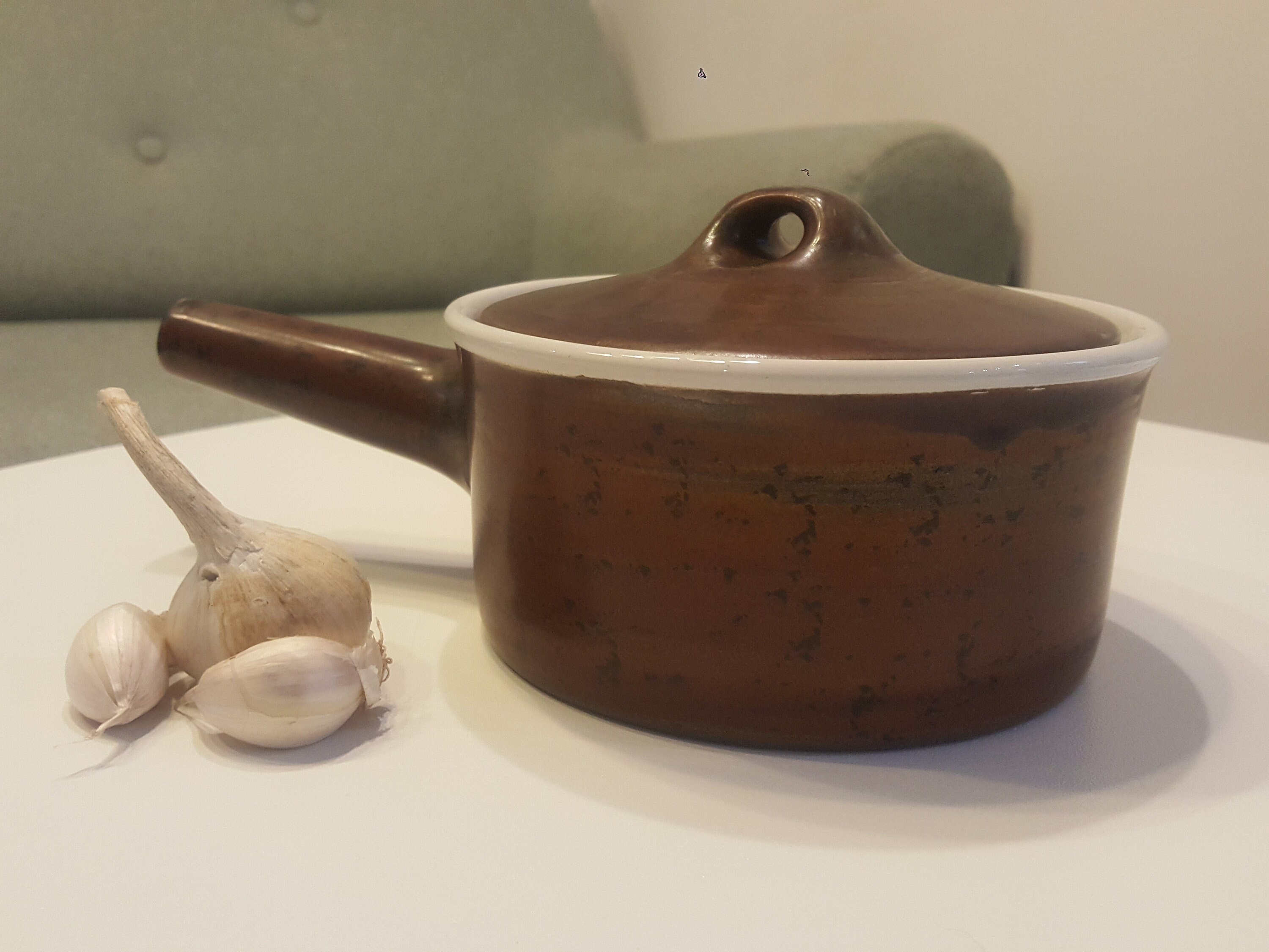 Gustavsberg Stig Lindberg COQ Casserole With Lid, Vintage Sweden