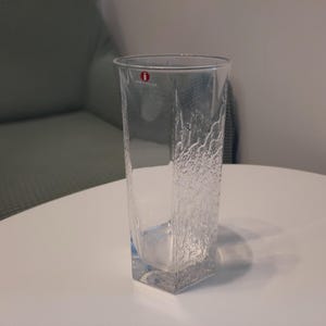 Vintage Iittala Kalinka vase, designed by Timo Sarpaneva, Finland