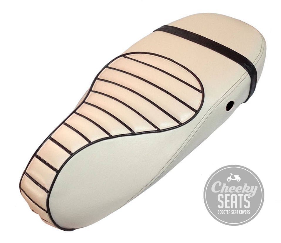 Vespa Sprint / Primavera SEAT COVER cream padded with french Etsy