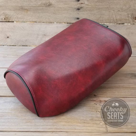 Seat Cover by Cheeky Seats fits Honda Ruckus Distressed whiskey whiskey