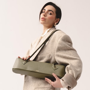 Leder Tasche - Teckelete  | Schultertasche | Handgefertigt in Europa aus hochwertigem italienischem Leder