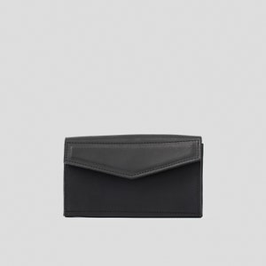Cartera continental de cuero: espaciosa y elegante / Cuero curtido vegetal de primera calidad