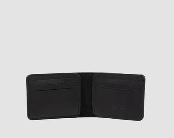 Cartera plegable de cuero - Billete de dólar