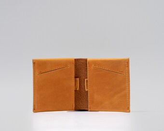 Leather Billfold Wallet - The Minimalist 2.0