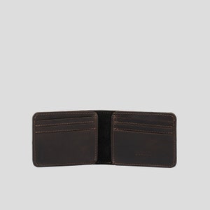 Leder-Geldbörse - Dollar Schein