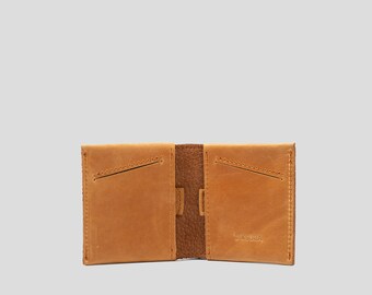 Leather Billfold Wallet - The Minimalist 2.0