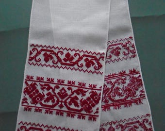 Ukrainian Hand Embroidered Towel, Rushnyk, Ukraine, vyshyvanka