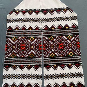 Ukrainian Hand Embroidered Towel, Rushnyk, Ukraine