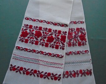 Ukrainian Hand Embroidered Towel, Rushnyk, Ukraine, vyshyvanka