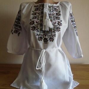 Ukrainian Embroidered Women's Blouse, Size - S - M, Ukraine, vyshyvanka