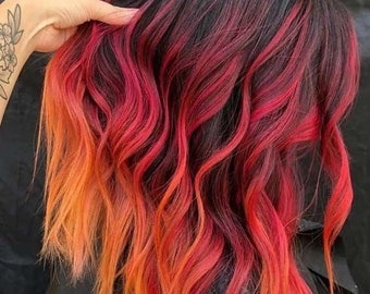Orange Extensions Etsy