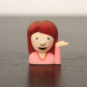 Sassy Girl Emoji Figurine image 2