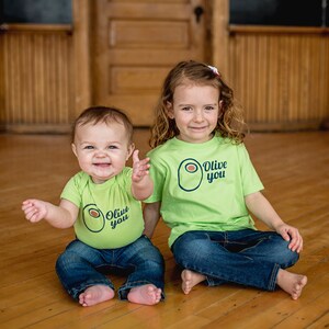 Olive You Toddler Tee image 2