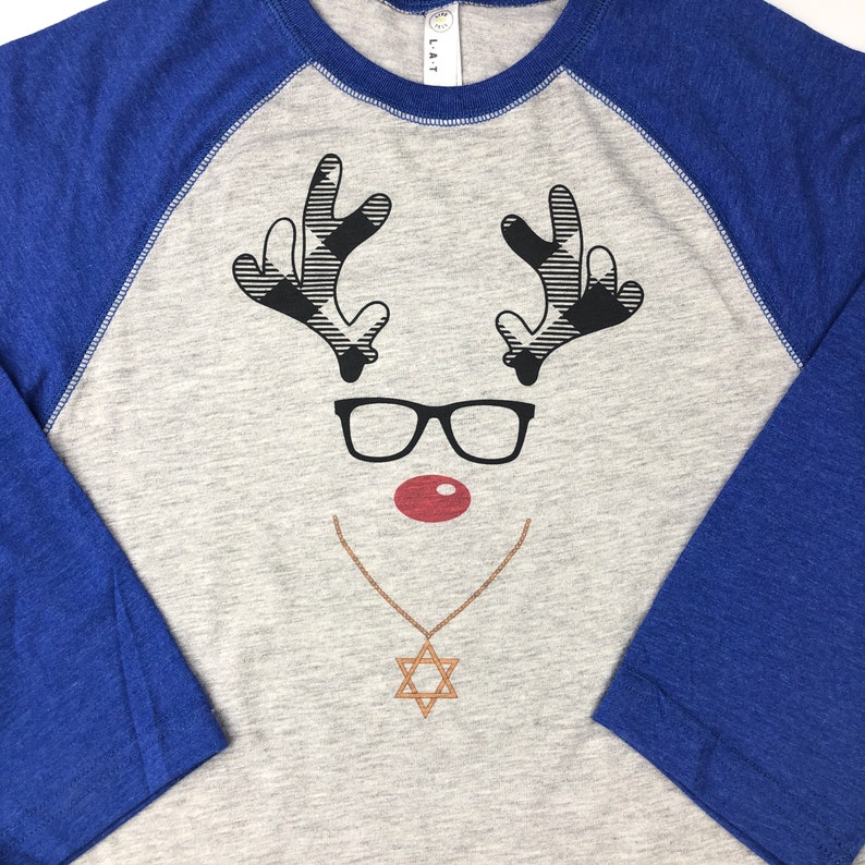 Chrismukkah Adult Shirt, Hanukkah Christmas Mashup Tee image 2