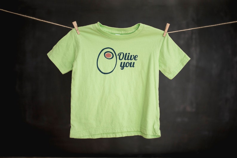 Olive You Toddler Tee image 1