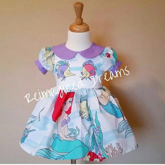 little mermaid party dress