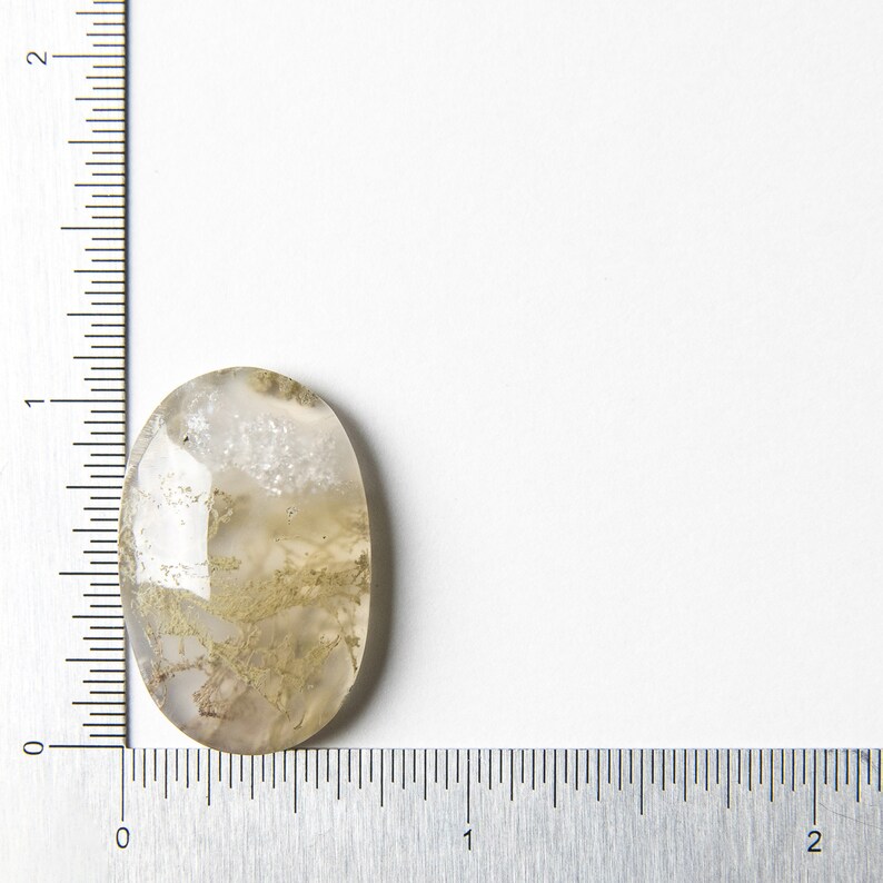 Natural Gemstone Cabochon Stone Cabochon 28 x 18 x 6 mm Moss Agate Stone Oval Agate Moss Agate Cabochon Oval Cabochon