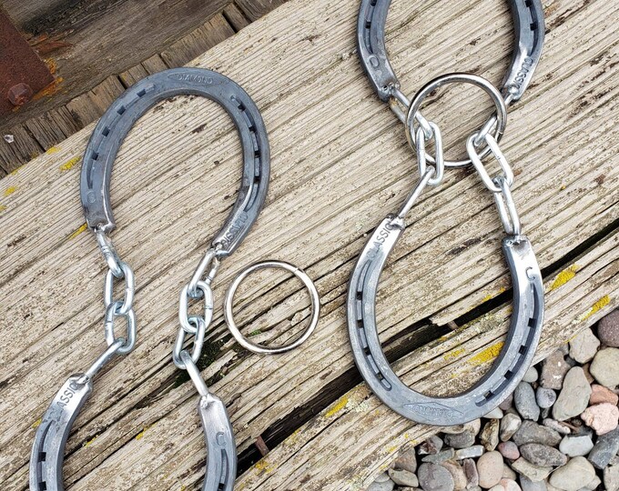 Hand Made Horseshoe Ring Puzzle Etsy