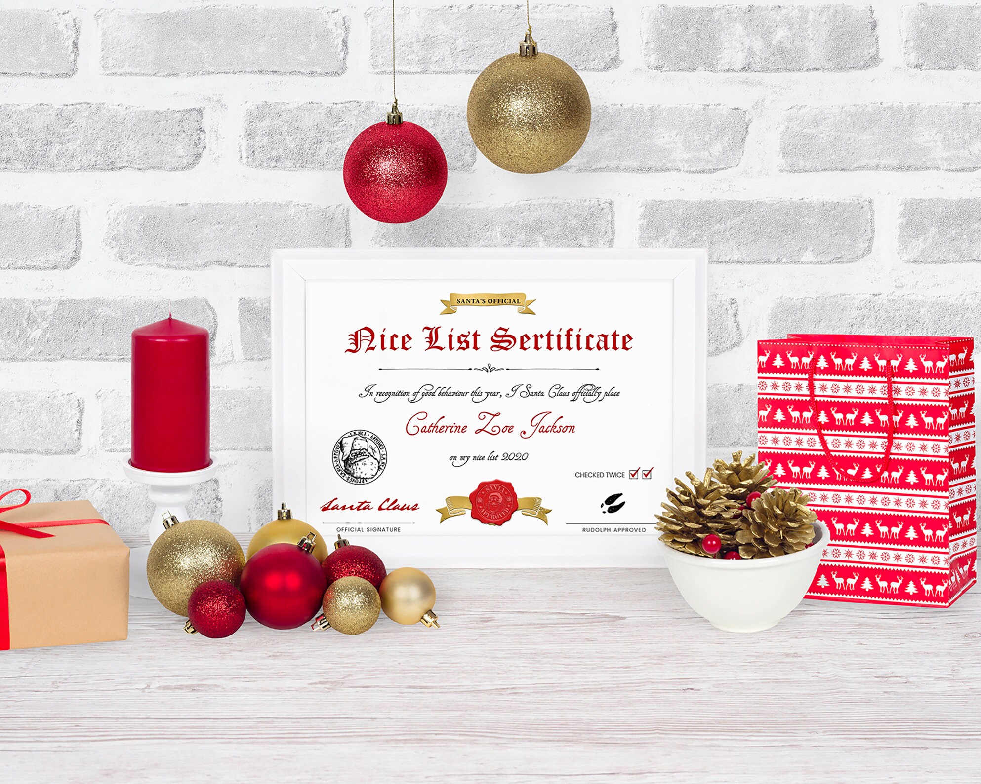 FREE PERSONALISED SANTA LETTER TEMPLATE visual data 4