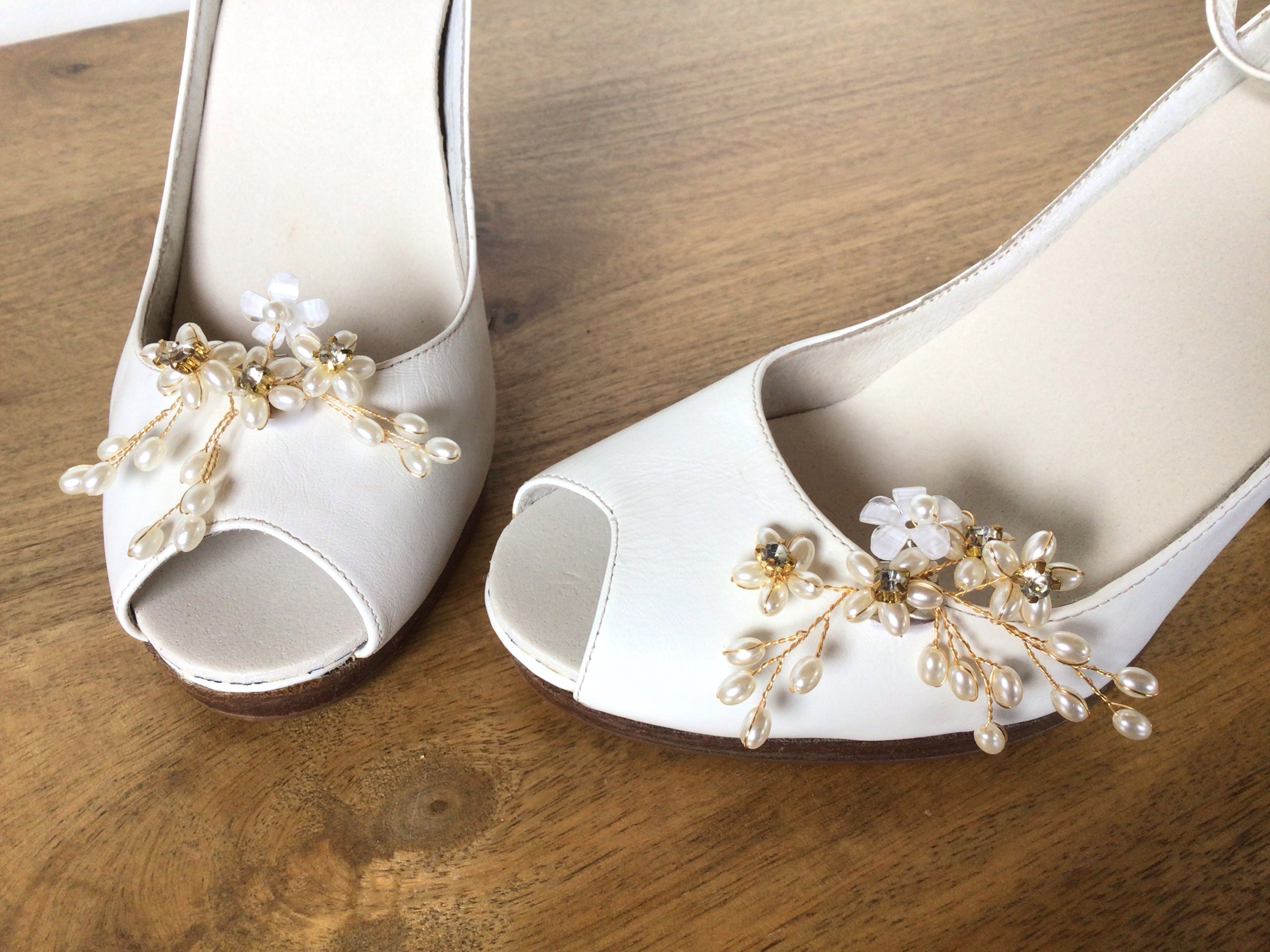 jewelled bridal shoes