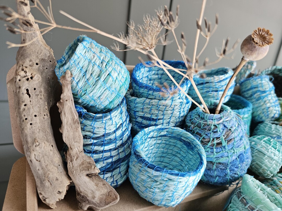 Neptune Rope Neptune's Pots, Woven Beach Rope, Plastic Rope, Shells, Beach Weaving ...