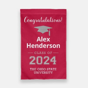 Class of 2024 OSU Grad Garden Flag