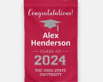 Class of 2024 OSU Grad Garden Flag