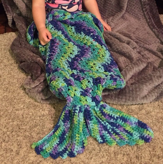 Mermaid Tail Blanket Etsy