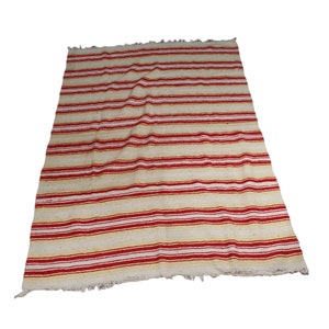 Striped Camp Blanket Etsy Canada