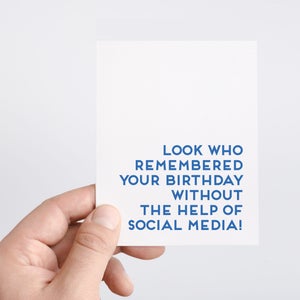 Jolie carte d'anniversaire pour un ami, rappel d'anniversaire Facebook pour influenceur, cadeau d'anniversaire pour meilleur ami, carte d'anniversaire inoubliable