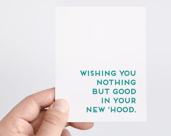 Funny Housewarming Card | First Home Gift Ideas | Realtor Card | Funny New Home Card | Friend Moving Card | New Apartment | Homeowner Gifts