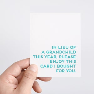 Carte d'anniversaire de maman, carte drôle pour maman, carte d'anniversaire de belle-mère, cadeau au lieu de petits-enfants, cadeau de 60e anniversaire de maman, pas encore de petits-enfants