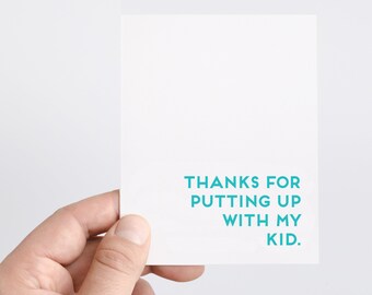 Teacher Gift Card Holder | Thank You Card | Teacher Appreciation | Special Education Teacher | Music Teacher Gift | Daycare Teacher Gifts