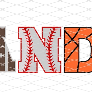 ABUELA deportes Béisbol Softbol Fútbol Baloncesto Voleibol - Silueta - Cricut - Cortar archivo - Diseño SVG - Vector activo