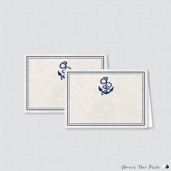Nautical Place Cards - Etsy