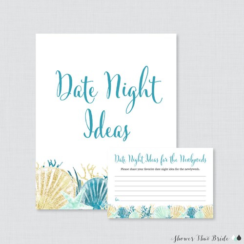 Printable Nautical Bridal Shower Food Tent Cards Blue and - Etsy