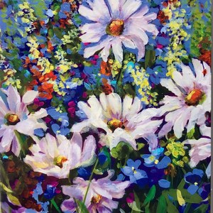 Gänseblümchen, 5 Blumenkarten, Gänseblümchen, Grußkarten, Gänseblümchen, Grußkarten, Gänseblümchen, Blumenpapier, Grußkarten