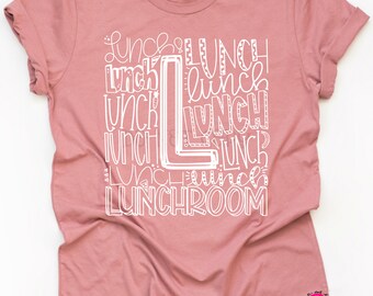 Be Nice to your Lunch lady t-shirt School days, Santa/'s watching shirt Cafeteria staff tee