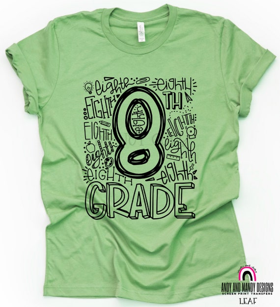 8th Grade Shirt Eighth Grade Teacher T Shirt 8th Grade | Etsy