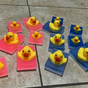 Duck Soap Favors - Rubber Duckie Soap - Duck Gifts - Baby Shower Favors - Ducky Favors - Kids Soap - 1st Birthday - Toy Soap Favors