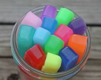 Rainbow Glycerin Soap - Soap Sticks - Kids Soap - Best Friends Gift - Stocking Stuffers for Girls - Lathering Soap - Soap Favors - Mum